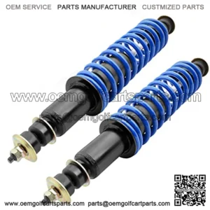 Golf Cart Coil Over Heavy Duty Front/Rear Shocks for EZGO TXT/Medalist 1994-up Gas and Electric Models, Replaces OEM # 70928-G01 76418-G01