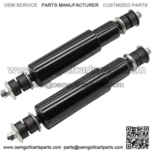 Golf Cart Front and Rear Shock Absorbers for EZGO TXT Golf Carts 1994-2001, Replaces OEM# 76418-G01, 70248-G01, 70324-G01, 76419-G01
