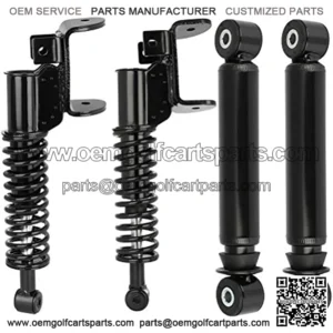 4 Pcs Front Rear Golf Cart Shocks Absorbers Strut Fit for G&E 2008-up RXV with 611724 603637 8100 603024 601246 Shocks