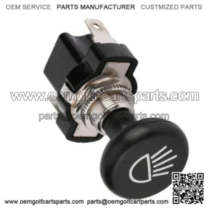 New 12V Car Auto Headlight Push Pull Light Switch For Golf Cart EZGO Club Car