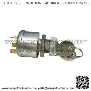 Key Switch for EZGO Cart - 4 Prong w/ Factory Lights 81+ Gas & Electric 33639G01