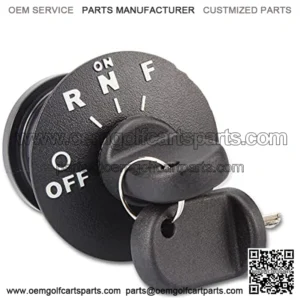 EZGO RXV Ignition Key Switch Fits 2008-up Electric Golf Cart, OEM# 605637, 609682, 611283