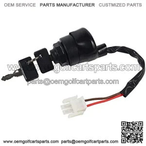 Ignition Key Switch Fits Yamaha Golf Cart Models G11 G16 G20 G21 G22 1996-2006