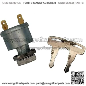 Ezgo Golf Cart Key Switch 2 Terminal E-Z-G-O Ignition Switch
