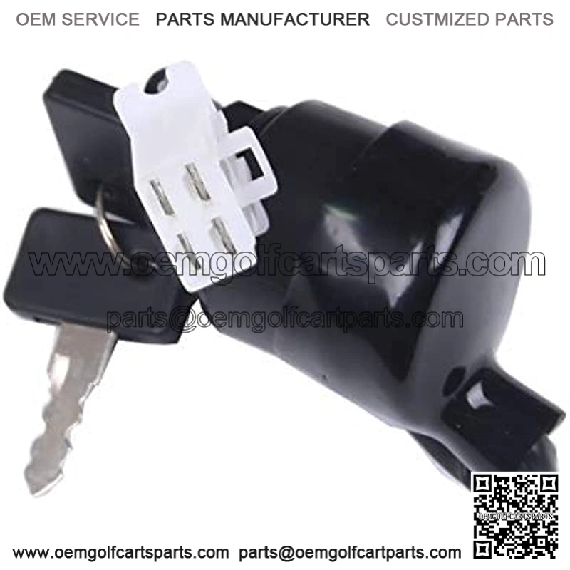 New Ignition Key Switch 4 Pins for Yamaha G14 Gas or Electric Golf cart Models Replace # JN3-82510-00-00