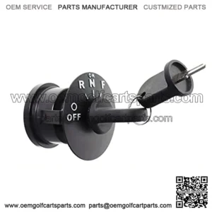 Ignition Key Switch & Keys Replacement for 48V Electric Golf Cart Years 2008 - Up