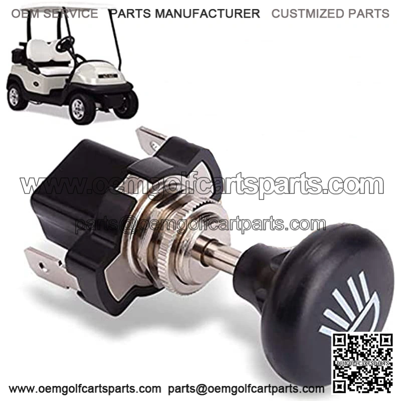 Universal Golf Cart Push Pull Head Light Switch for EZGO Club Car Yamaha Light Botton