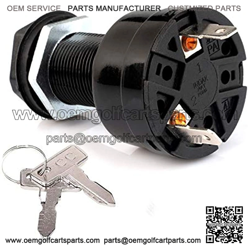 Switch Starter Ignition Key Switch for Club Car Precedent Golf Cart 1025086-01