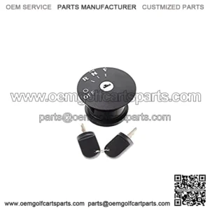 Ignition Switch with Keys 4 Position Replacement for 48V RXV EZGO Electric Golf Cart 2008 - Up