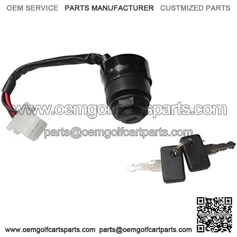 New Ignition Key Switch for Yamaha Golf Cart G14 Repl.# JN3-82510-00-00