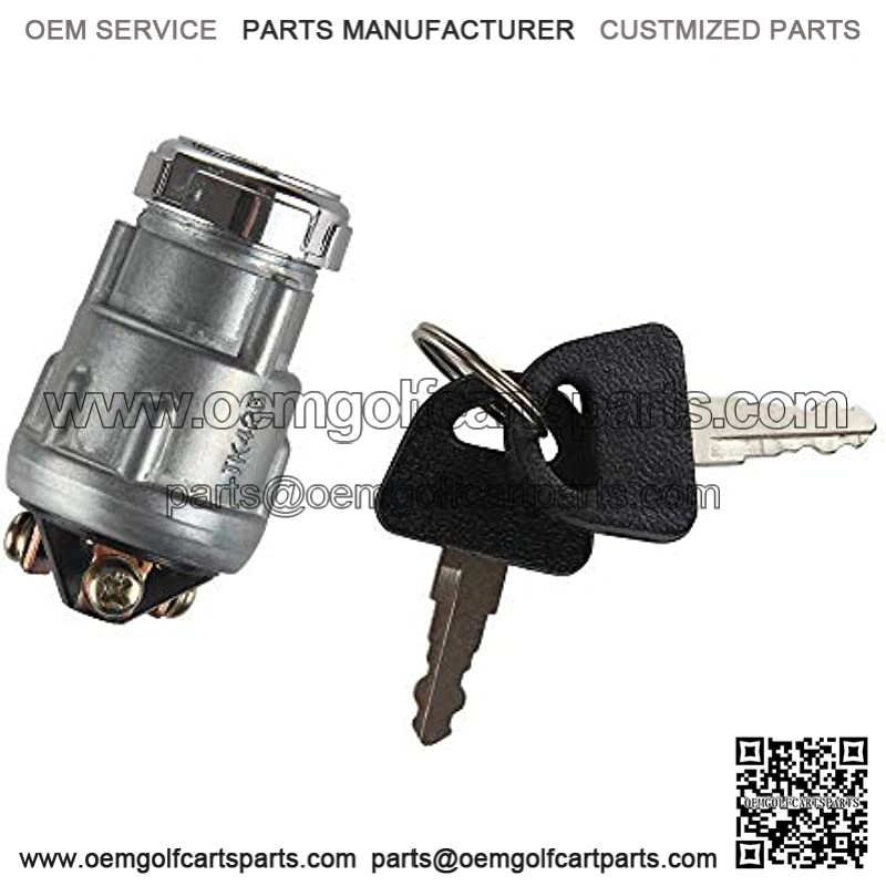 50cc 90cc 110cc 125cc 150cc 250cc Pit Quad Ignition Starter Switch with 3 Position 3 Terminal 2 Keys for Car, Moto, Tractor, Forklift, Truck, Scooter, Trailer, Agricultural