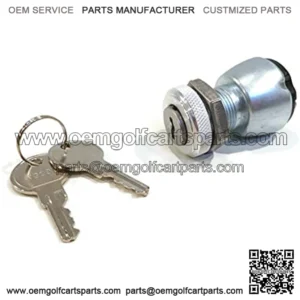 Ignition Switch with 2 Keys for E-Z-GO Shuttle Series Utility Vehicle Golf Cart