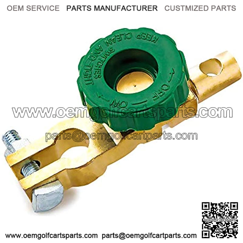 Cut/Shut Off Marine Battery Switch, Top Post Battery Terminal Link Quick Switch, Power Master Kill Disconnect Switch Isolator 100/500 Amp for Boat Small Yacht RV Camper Truck Car Vehicle