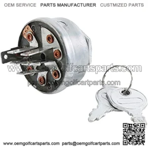 KEY SWITCH TORO GROUNDSMASTER BRIGGS ENGINE MFG # 83-0020 SCAG # 48798, 240-22093