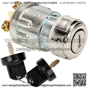 Ignition Switch with Key Universal 3 Wire Engine Starter Switch for Car,Honda Motorcycle,Tractor,Forklift,Truck,Scooter,Trailer,Agricultural Modified Car