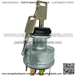 Ignition Switch Replace 31-280,4 Positions 7 Pins with Keys 6693241 for Tractors