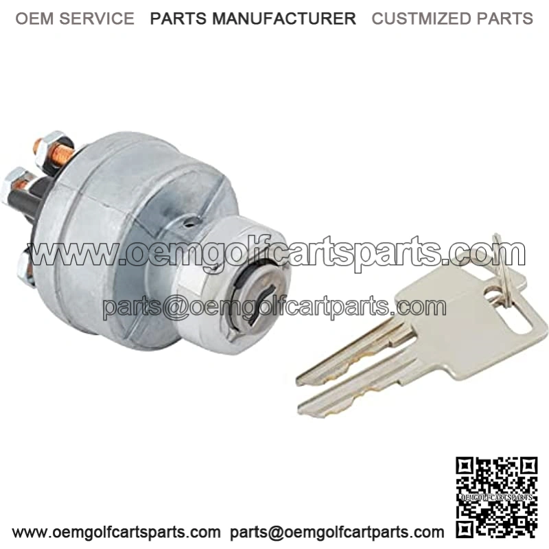 Universal 3-Way Ignition Switch with Keys, GM Style