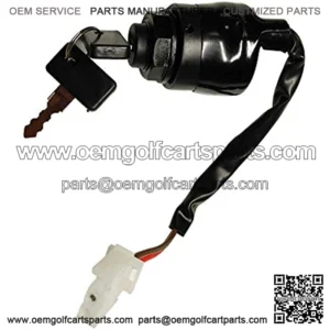 Ignition Key Switch Fit for Yamaha G11/G16 Golf Cart Gas And Electric Models JN8-82510-09