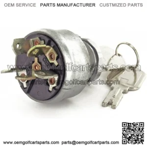 Pollak 31-267 3 Position Ignition Starter Switch with Momentary Start and Universal Type Die-Cast Housing