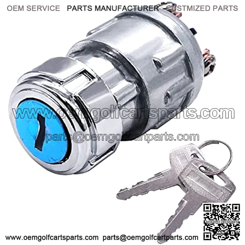 3 Wires Ignition Key Switch Universal Engine Starter Switch Off/On/(Start) for Car Motorcycle Tractor M-043