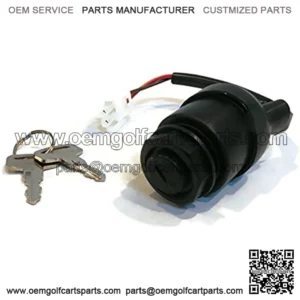 Ignition Switch with Keys for 1996-2004 Yamaha G11, G14, G16, G19, G20, G21, G22