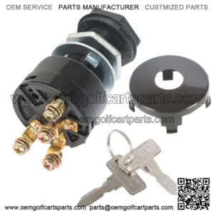 fits For Club Car Golf Cart Starter Ignition Key Switch 4-Pin 101826301 1012505