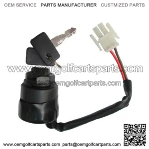 For Yamaha Golf Cart 1996-Up G11 G16 G19 G20 G21 G22 Ignition Switch w/ Keys