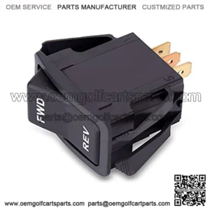 EZGO TXT Forward Reverse Switch Medalist Key Switch Plate with Forward and Reverse Switch, USB Charger Socket, Voltmeter for EZGO TXT PDS 2003-up 74323G01 74323-G01