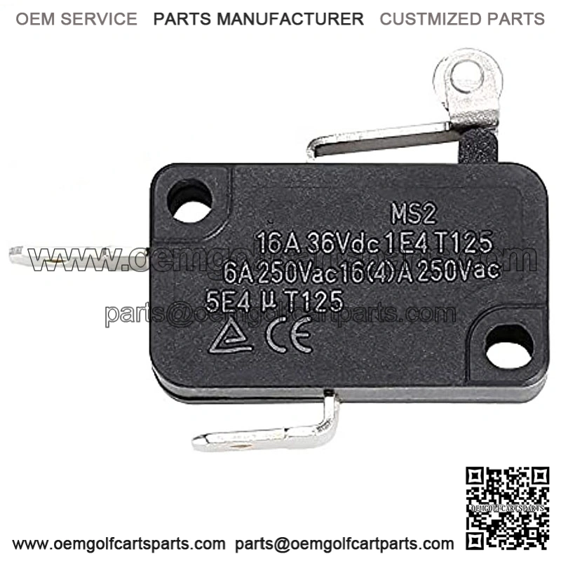 Golf Cart Accelerator Pedal Box Micro Switch for EZGO TXT 1994-Up OEM# 25861G01 25861-G01