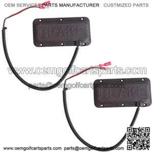 Golf Cart Brake Light Switch/Brake Pad Switch Universal for Club CAR EZGO and Yamaha Models (2 Packs)