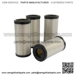 4 PCS AIR FILTER CLUB CAR PRECEDENT EZGO TXT WORKHORSE RXVGAS GOLF CART