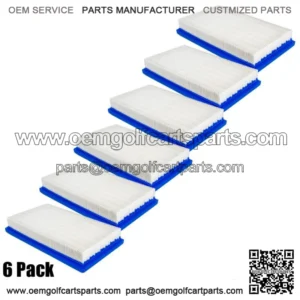 6PK Air Filters for E-Z-GO Marathon 1991-1996 Gas Carts XI500 804 26855G01