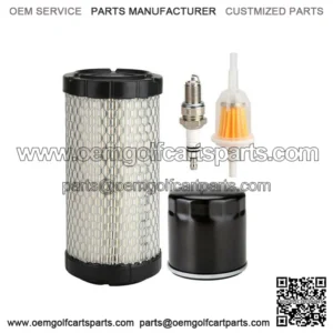 Golf Cart Tune Up Kit Fit EZGO RXV 08-up 4 Cycle, Air Oil Fuel Filter Spark Plug