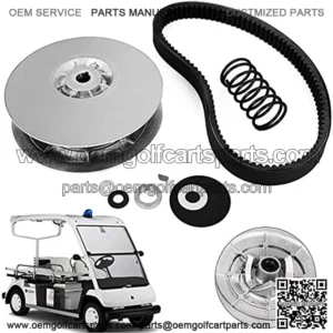 Rear Driven Clutch Kit for Yamaha Gas Golf Cart G2-G22 1985+ Secondary Clutch Driven Kit with Belt JN6-G6201-03 JN6-G6201-04, Silver,JN6-G6201-03 Primary Drive Clutch Compatible with 1985+ Yamaha G2 G8 G9 G14 G16 G22 4 Cycle Carts Gas Golf Cart Driven Clutch, Replaces JN6-G6201-04,Club Car Gas Golf Cart Drive Clutch DS Precedent Front Clutch Dry Centrifugal Clutch Compatible With U5000 RPM 5700 Nivel Metal CP0020 5700(1997-2015),Drive Clutch Compatible with Club Car Gas Golf Cart Model Club Car DS Clutch DS Precedent Front Clutch Gas Clutch U5000 RPM 5700 Nivel Metal CP0020 5700,G2-G22 Drive Clutch Primary Drive Clutch Golf Cart Drive Clutch Compatible with Yamaha 1985+ G2 G8 G9 G14 G16 G22 4 Cycle Carts Gas Golf Cart 1985 Up, OEM JN6-G6201-03 or JN6-G6201-04