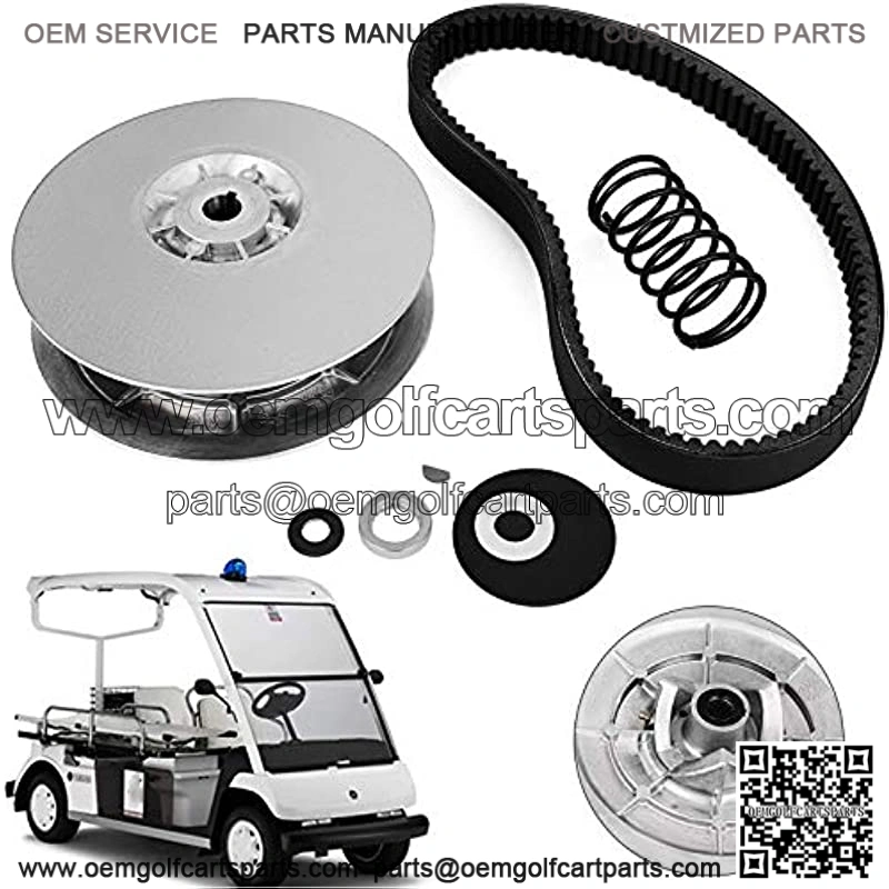 Rear Driven Clutch Kit for Yamaha Gas Golf Cart G2-G22 1985+ Secondary Clutch Driven Kit with Belt JN6-G6201-03 JN6-G6201-04, Silver,JN6-G6201-03 Primary Drive Clutch Compatible with 1985+ Yamaha G2 G8 G9 G14 G16 G22 4 Cycle Carts Gas Golf Cart Driven Clutch, Replaces JN6-G6201-04,Club Car Gas Golf Cart Drive Clutch DS Precedent Front Clutch Dry Centrifugal Clutch Compatible With U5000 RPM 5700 Nivel Metal CP0020 5700(1997-2015),Drive Clutch Compatible with Club Car Gas Golf Cart Model Club Car DS Clutch DS Precedent Front Clutch Gas Clutch U5000 RPM 5700 Nivel Metal CP0020 5700,G2-G22 Drive Clutch Primary Drive Clutch Golf Cart Drive Clutch Compatible with Yamaha 1985+ G2 G8 G9 G14 G16 G22 4 Cycle Carts Gas Golf Cart 1985 Up, OEM JN6-G6201-03 or JN6-G6201-04
