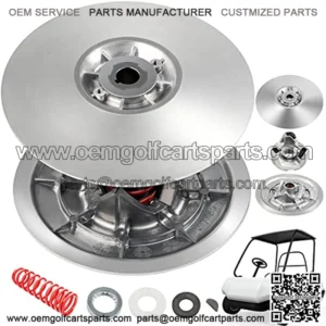 G2-G22 Secondary Driven Clutch Kit 4 Cycle Metal Surface Drive Clutch 1985-2007 Driven Clutch Kit Heavy Duty Compatible with Yamaha Golf Cart (with Spring)