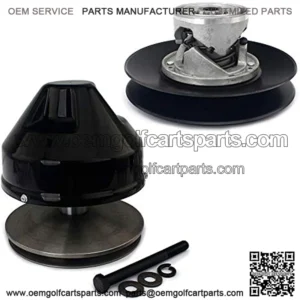 For EZGO Drive Clutch Kit 2-cycle Gas Golf Cart 1976-1988,Replace OEM:23191-G1,14694-G1,23192-G1