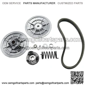 Secondary Driven Clutch Fit for Compatible with Yamaha Golf Cart G2 G8 G9 G11 G14 G16 G20 G21 G22 G28 1985+ (with Belt)