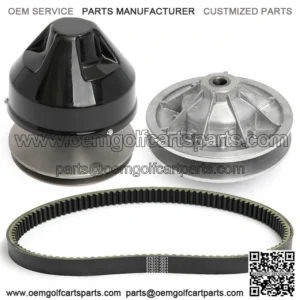 Drive Clutch + Driven Clutch + Belt Golf Cart for EZGO 4 Cycle Gas 91-22 2 Cycle