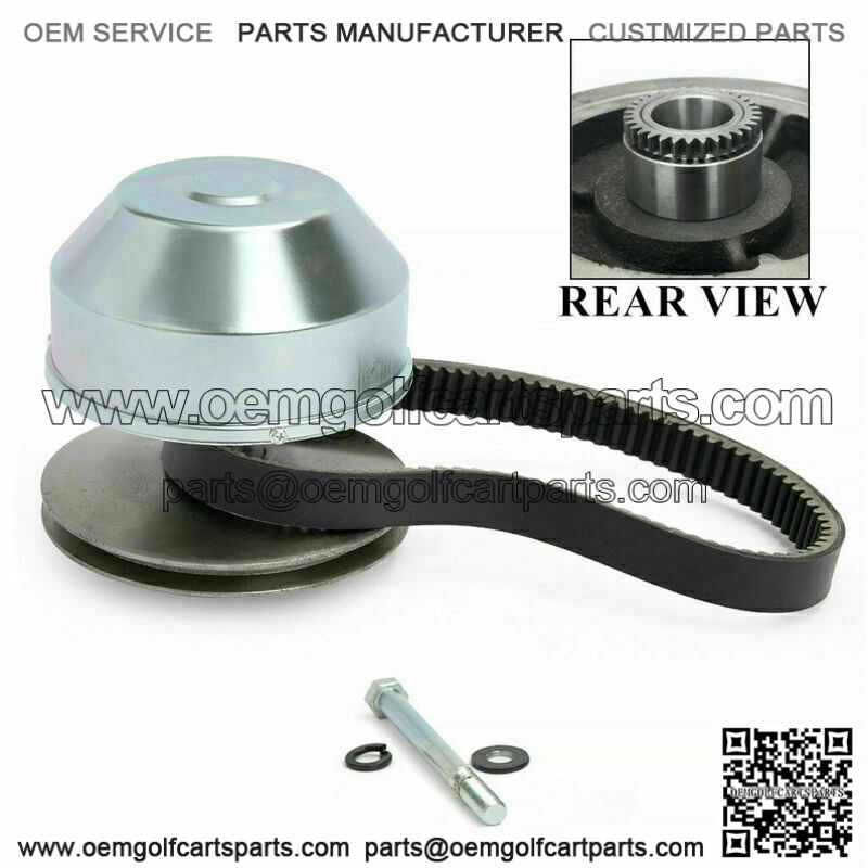 Primary Drive Clutch + Belt Kit for Yamaha G1A 2 Cycle Gas Golf Cart 1978-1989