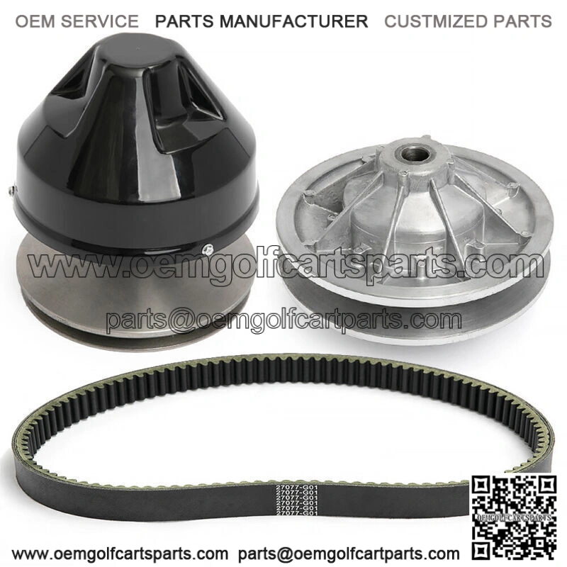 Drive & Driven Clutch & Belt for EZGO 4 Cycle Gas 1991-2022 2 Cycle Golf Cart