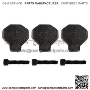 EZGO Secondary Clutch Ramp Shoe Kit - Set of 3 (Fits EZ-GO Gas 1989+)