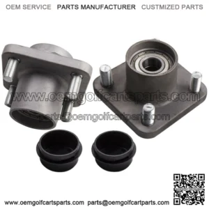 2 Front Wheel Hub Assembly 609603 for EZGO RXV Gas Electric Golf Carts 2008 & Up