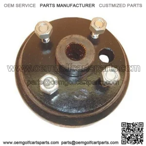 EZGO Brake Drum - Large Hole - Fine Splined (Fits all 4-cycle Gas 1991+, and RXV)