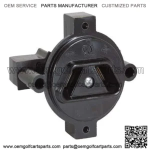 DC Charger Receptacle for Certain Club Car, EZGO & Yamaha Golf Cart Models