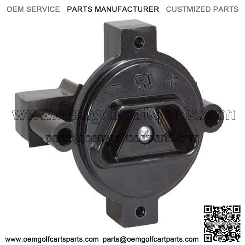DC Charger Receptacle for Certain Club Car, EZGO & Yamaha Golf Cart Models
