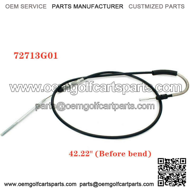 Accelerator Cable 72713-G01 for EZGO E-Z-GO Golf Carts Gas TXT Medalist 2001 UP