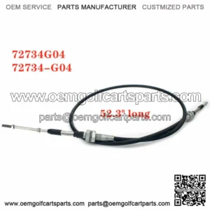 Golf Car 52.3" Transmission Shift Forward Reverse Cable For EZGO Gas ST 480 03+