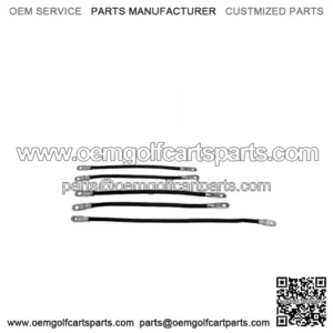 EZGO Marathon 1986'-1994' Golf Cart # 2 Gauge BATTERY Cable Set
