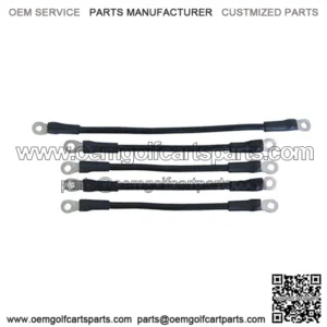 EZGO TXT Battery Cables Set 36-Volt (for EZ-GO TXT 1994+ w/ 6V Batteries)